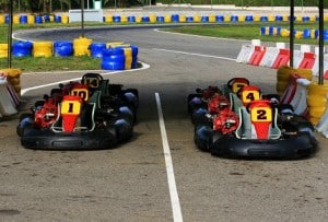 Seance de kart pour un EVG - EVJF